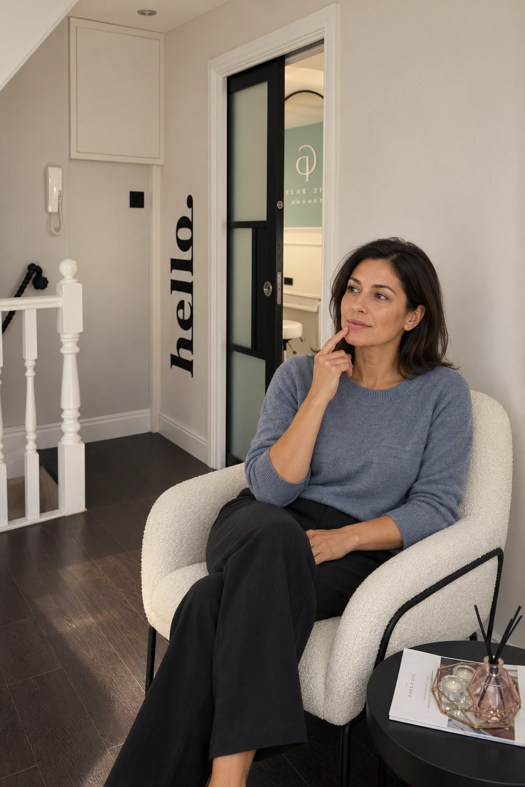 Doctor-led lip assessment during a second opinion consultation
